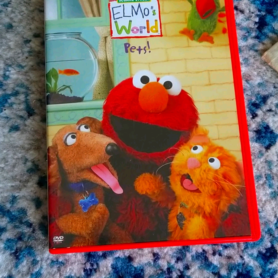 Sesame Street Elmos World Pets Dvd